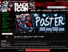 Tablet Screenshot of blackicon.eu